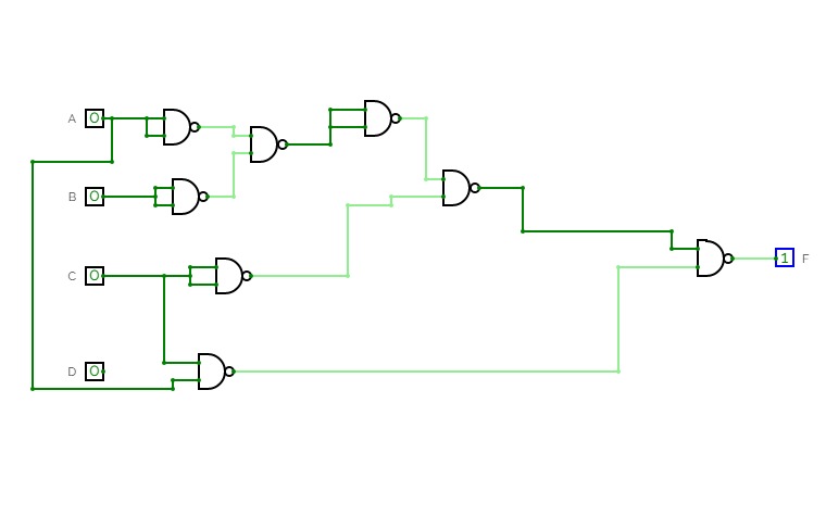 Final Problem 1 NAND gate