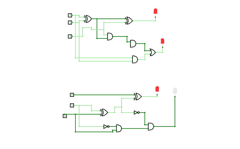 adder and subtracter circuit