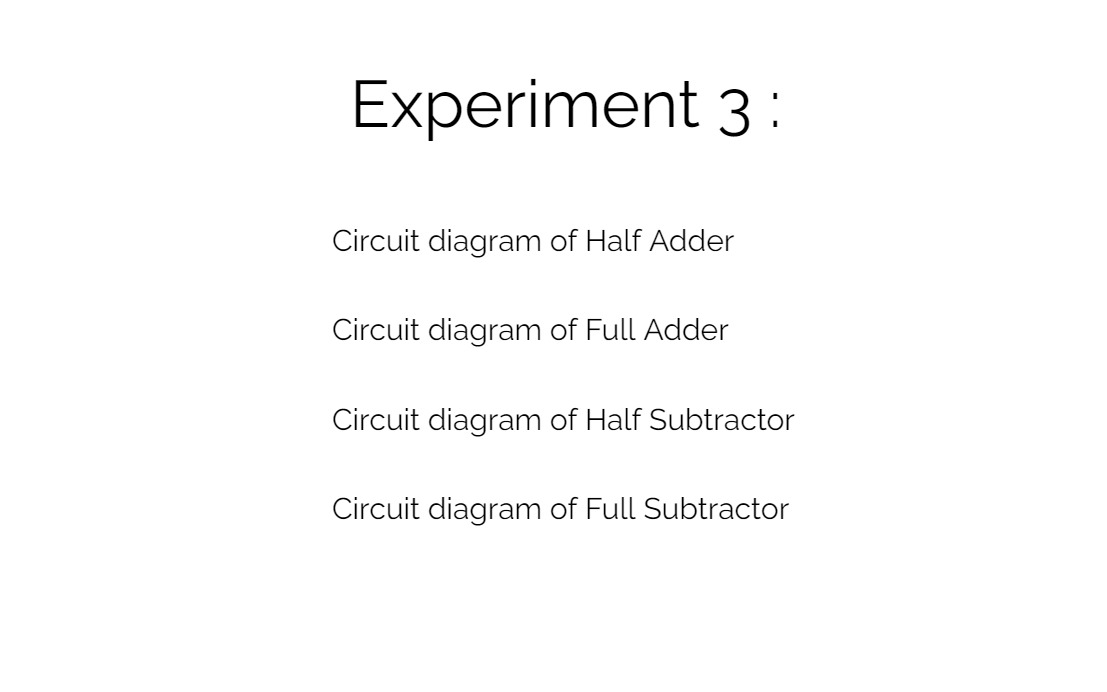 Adder and Subtractor