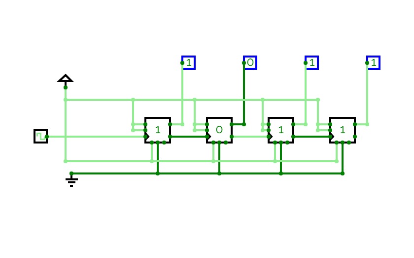 asynchronous counter circuit