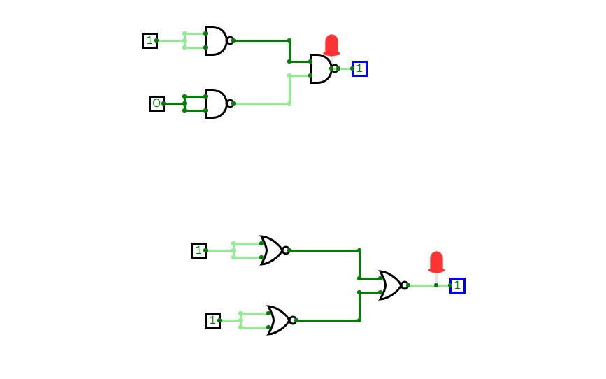 badri 2 (using NAND gates to OR gate)
